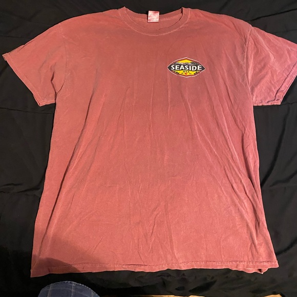 Seaside Red Tee - Picture 1 of 3